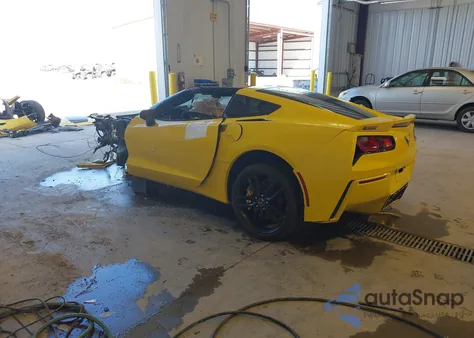 2014 Chevrolet Corvette Stingray Z51 3Lt from USA, damaged, VIN 1G1YL2D74E5106127